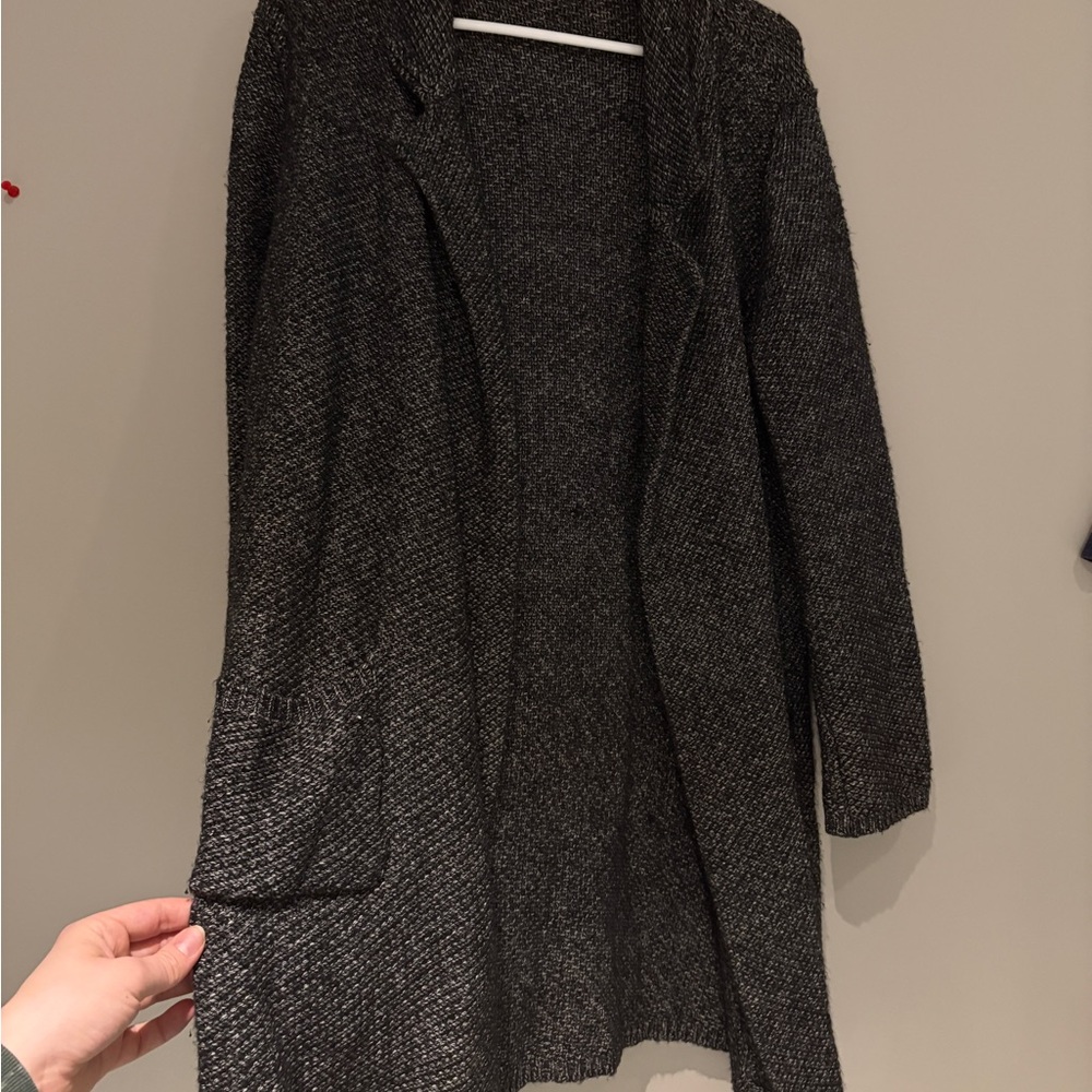 Dynamite Charcoal Knit Sweater